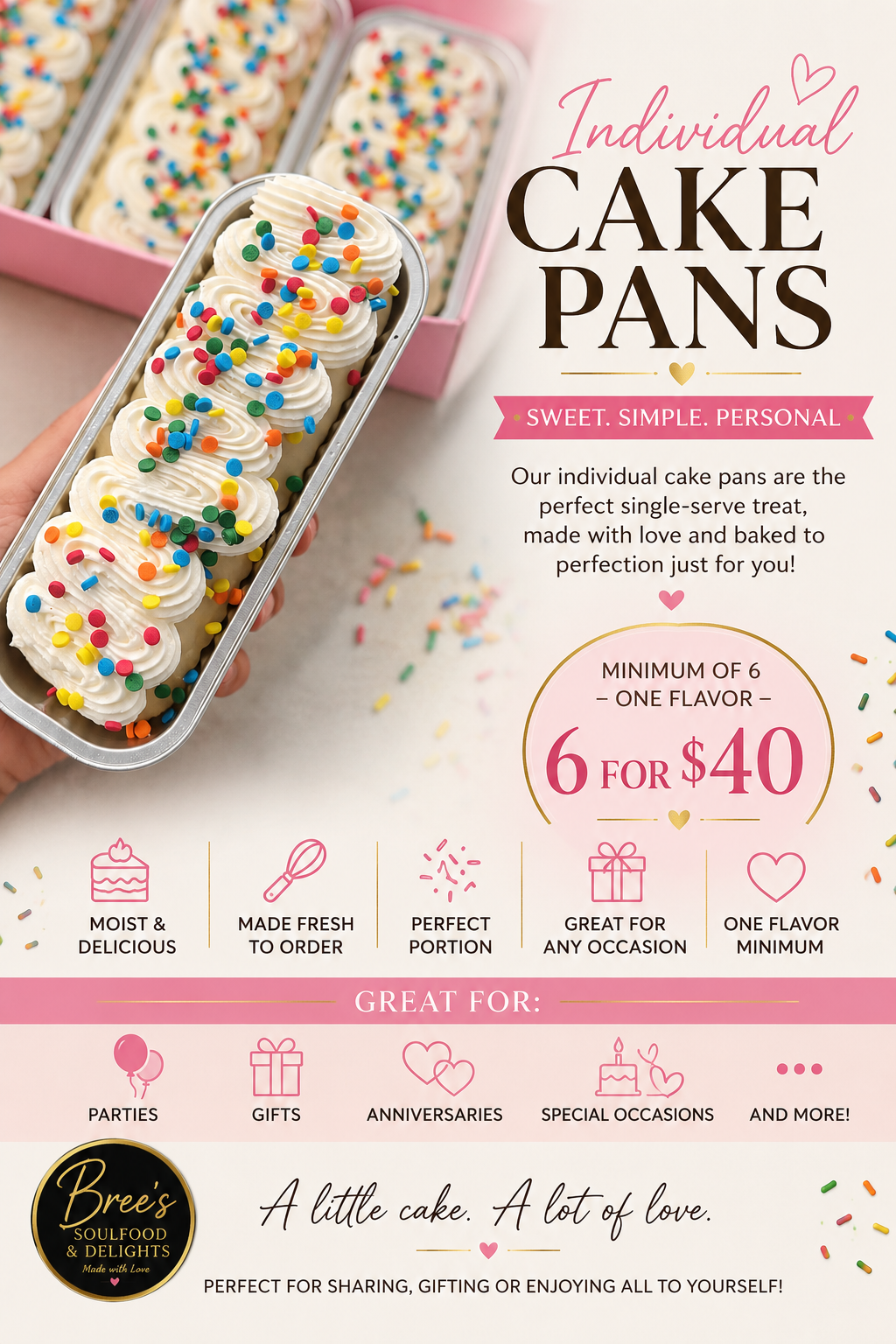 Mini Cake Pans