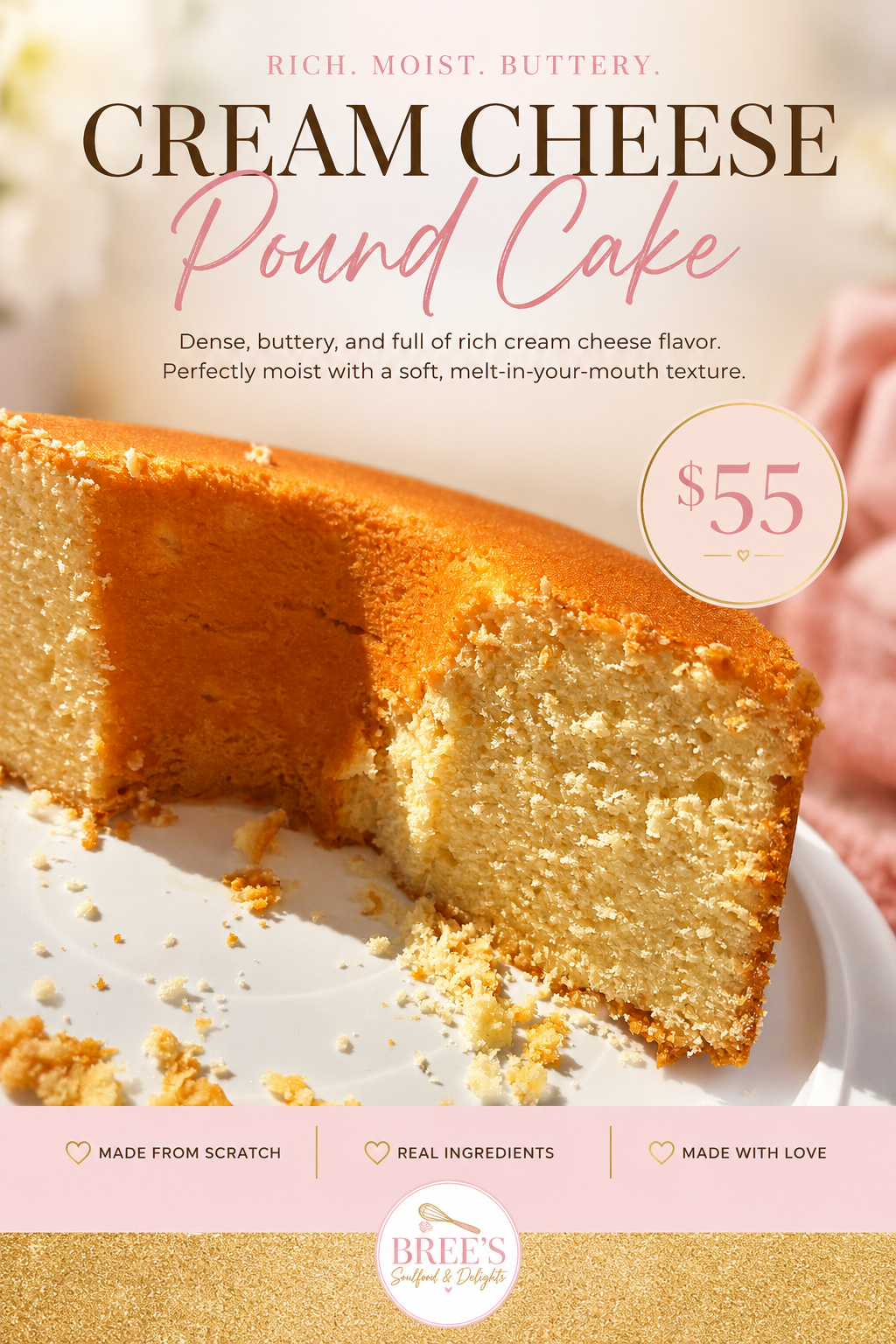 Cream Cheese Pound Cake