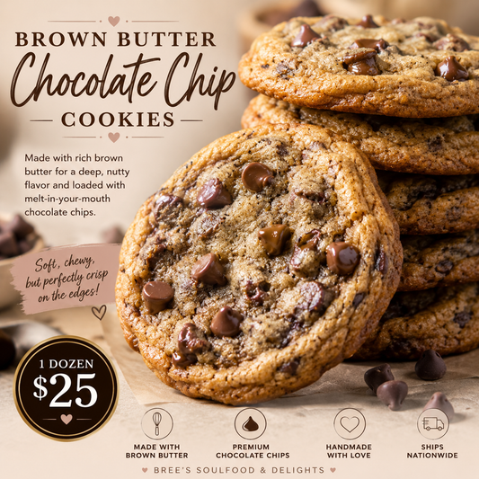 Brown Butter Chocolate Chip Cookies