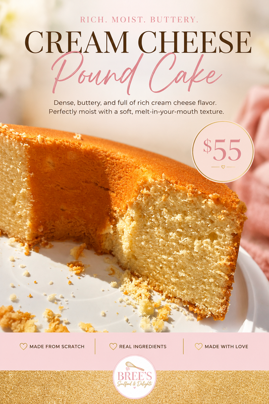 Cream Cheese Pound Cake